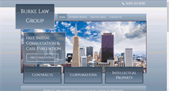 Desktop Screenshot of burkelawgroup.com
